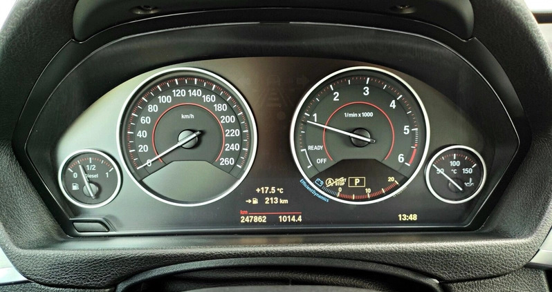 BMW Seria 3 cena 72900 przebieg: 247862, rok produkcji 2018 z Żychlin małe 497
